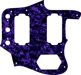 JGHH-1228PR WD MUSIC Pickguard Fender Jaguar Pearl