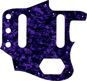 JGJM-1228PR WD MUSIC Pickguard Fender Johnny Marr Jaguar Purp