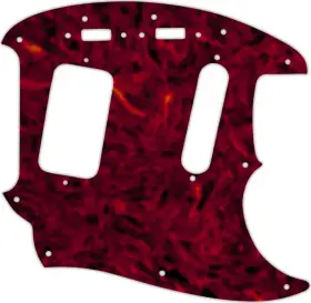JGS-1205T WD MUSIC Pickguard Fender Jag Stang Tortoise Solid