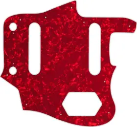 JGVM-1228R WD MUSIC Pickguard Squier Fender Jaguar Pea