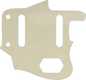 JGVM-1255 WD MUSIC Pickguard Squier Fender Jaguar Parchmen