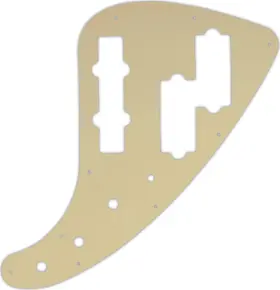 JPJB-306B WD MUSIC Pickguard Fender Jazz Bass Cream