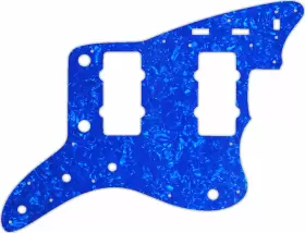 JZ-1428BU WD MUSIC Pickguard Fender Jazzmaster