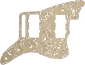 JZAS-1428C WD MUSIC Pickguard Fender American Jazzmaster
