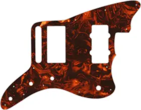 JZBT-1405F WD MUSIC Pickguard Fender Blacktop Jazzmaster