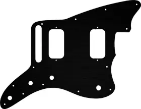 JZHH-1427 WD MUSIC Pickguard Fender Jazzmaster Simulated
