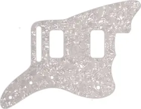 JZHH-1428 WD MUSIC Pickguard Fender Jazzmaster Pearl