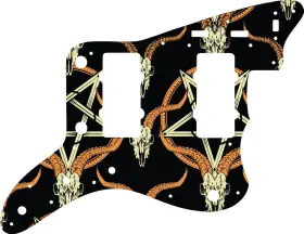 JZR-68GOC01 WD MUSIC Pickguard Fender Jazzmaster Go