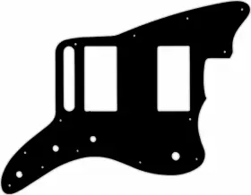 JZSHH-1429T WD MUSIC Pickguard Fender Blacktop Jazzmaster