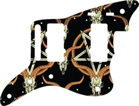 JZTVL-14GOC01 WD MUSIC Pickguard Fender Troy Van Leeuwen Jazz