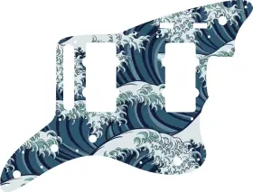 JZTVL-14GT02 WD MUSIC Pickguard Fender Troy Van Leeuwen Jazz