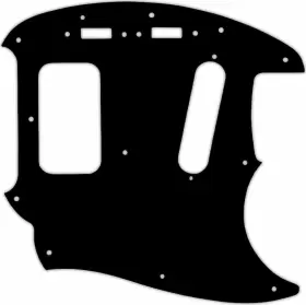 KCMG-1301T WD MUSIC Pickguard Fender Kurt Cobain Mustang
