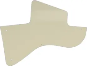 LP-2255 WD MUSIC Pickguard Gibson Les Paul Parchment Ply