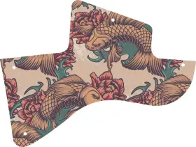 LP-22GT01 WD MUSIC Pickguard Gibson Les Paul Koi Tattoo
