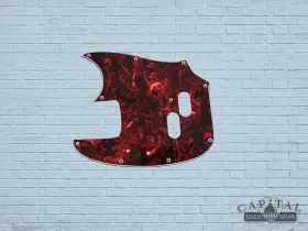 MB-1505F WD MUSIC Pickguard Fender Mustang Bass Tortiose