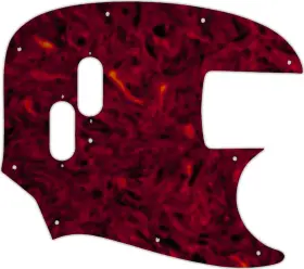 MBJR-0205T WD MUSIC Pickguard Fender Mustang Bass Reissu