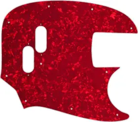 MBJR-0228R WD MUSIC Pickguard Fender Mustang Bass Reissu