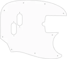 MBP-1502 WD MUSIC Pickguard Fender American Performer Mustang