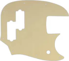 MBPJ-1506B WD MUSIC Pickguard Fender Scale Mustang Bass Pj