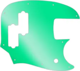 MBPJ-1510GR WD MUSIC Pickguard Fender Scale Mustang Bass Pj