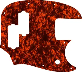 MBPJ-1528OP WD MUSIC Pickguard Fender Scale Mustang Bass Pj