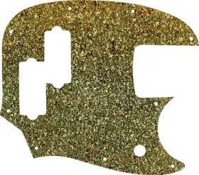 MBPJ-1560GS WD MUSIC Pickguard Fender Scale Mustang Bass Pj