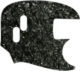 MBR-1528BK WD MUSIC Pickguard Fender Mustang Bass Pearl