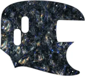 MBR-1535 WD MUSIC Pickguard Fender Mustang Bass Abalone