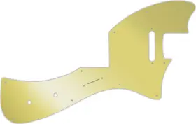 MET-110GD WD MUSIC Pickguard Fender Parallel Universe Meteora