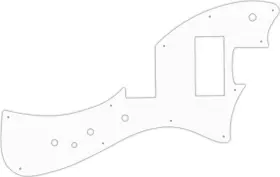 METH-102 WD MUSIC Pickguard Fender Alternate Reality Meteora