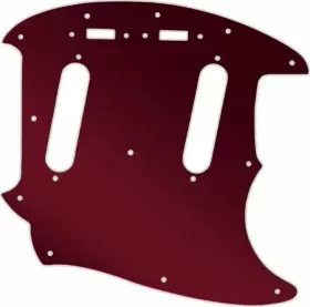 MG-1310R WD MUSIC Pickguard Fender Mustang Mirror