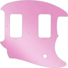 MGAS-1310P WD MUSIC Pickguard Fender American Mustang Pink