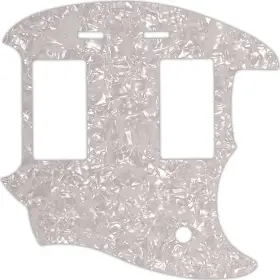 MGPS-1328 WD MUSIC Pickguard Fender Pawn Mustang Pearl Whit MGPS-1328 WD MUSIC Pickguard Fender Pawn Mustang Pearl Whit