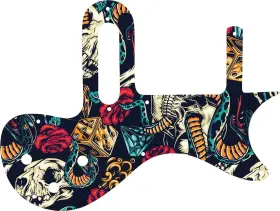 ML-84GT03 WD MUSIC Pickguard Gibson Melody Maker Flash Tatt