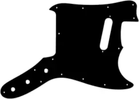 MM-7603P WD MUSIC Pickguard Fender Musicmaster Parchment