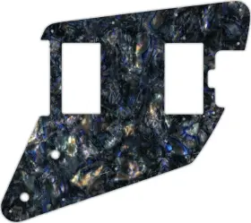 Wd Music Mmalh-9335 Custom Pickguard For Man Albert Lee Hh #35 Black Abalone