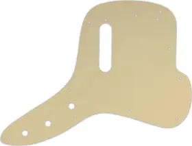 MMB-6006T WD MUSIC Pickguard Fender Musicmaster Bass Cream