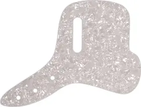 MMB-6028 WD MUSIC Pickguard Fender Musicmaster Bass Pearl Whi
