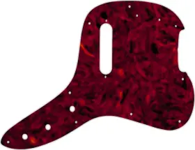 MMB78-6005T WD MUSIC Pickguard Fender Musicmaster Bass Soli