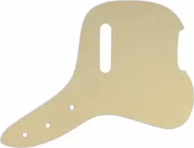 MMB78-6006T WD MUSIC Pickguard Fender Musicmaster Bass Cream