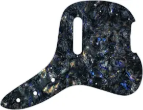MMB78-6035 WD MUSIC Pickguard Fender Musicmaster Bass Abalone