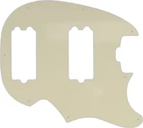 MMCS-1355 WD MUSIC Pickguard Classic Sabre Parchment Ply