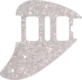MMSIL-8528 WD MUSIC Pickguard Silhouette Pearl