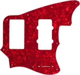 MRMP-1028R WD MUSIC Pickguard Fender Player Marauder Pearl