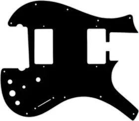 NFM-8203 WD MUSIC Pickguard Parker Dual Humbucker Nitefly