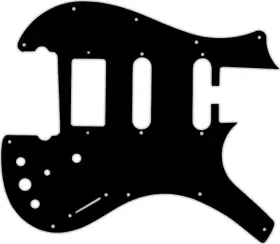 NFSA-8103 WD MUSIC Pickguard Parker Dual Single Coil Nitefly