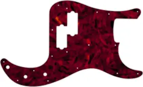PB-405T WD MUSIC Pickguard Fender Precision Bass Tortoise