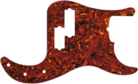 PBA5-405P WD MUSIC Pickguard Fender Precision Bass Tortoise