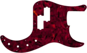 PBEL4-2105T WD MUSIC Pickguard Fender American Elite Bass