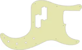 PBEL4-2134 WD MUSIC Pickguard Fender American Elite Precision